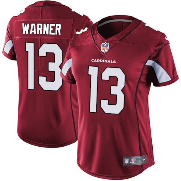 Nike Arizona Cardinals #13 Kurt Warner Red Team Co...