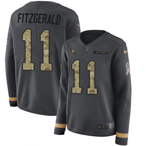 Nike Arizona Cardinals #11 Larry Fitzgerald Anthra...