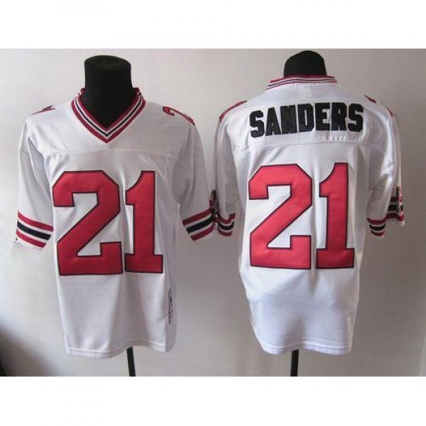 1992 Mitchell And Ness Atlanta Falcons #21 Deion S...