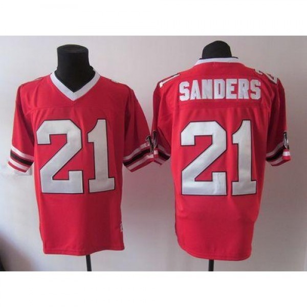 1992 Mitchell And Ness Atlanta Falcons #21 Deion S...