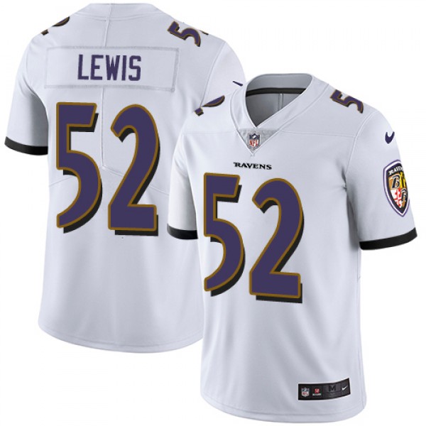 Nike Baltimore Ravens #52 Ray Lewis White Men'...