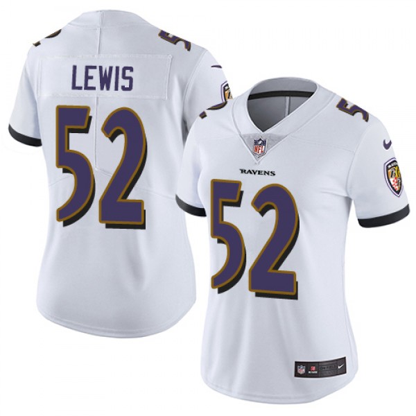 Nike Baltimore Ravens #52 Ray Lewis White Women�...