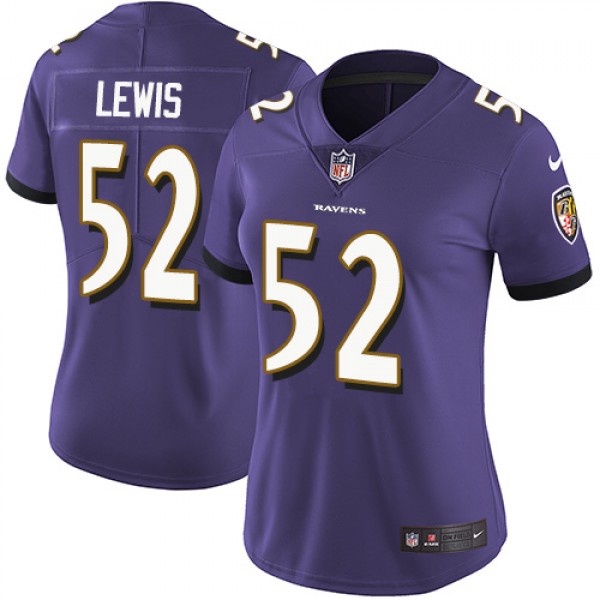 Nike Baltimore Ravens #52 Ray Lewis Purple Team Co...