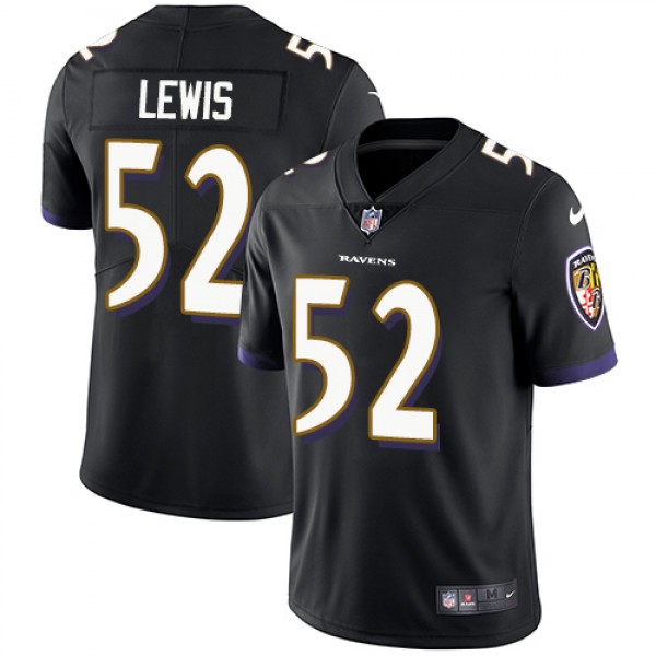 Nike Baltimore Ravens #52 Ray Lewis Black Alternat...
