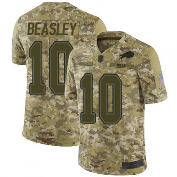Nike Buffalo Bills #10 Cole Beasley Camo Men'...