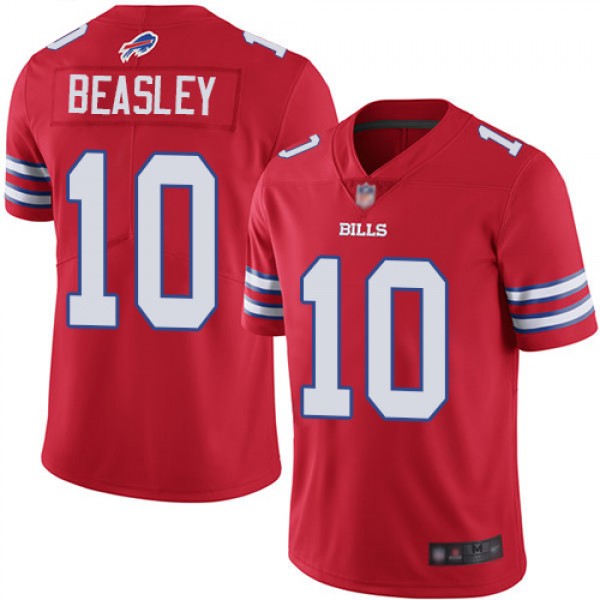 Nike Buffalo Bills #10 Cole Beasley Red Men's...
