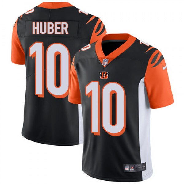 Nike Cincinnati Bengals #10 Kevin Huber Black Team...