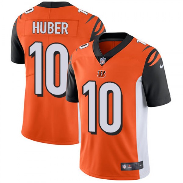 Nike Cincinnati Bengals #10 Kevin Huber Orange Alt...
