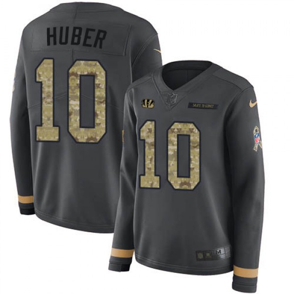 Nike Cincinnati Bengals #10 Kevin Huber Anthracite...
