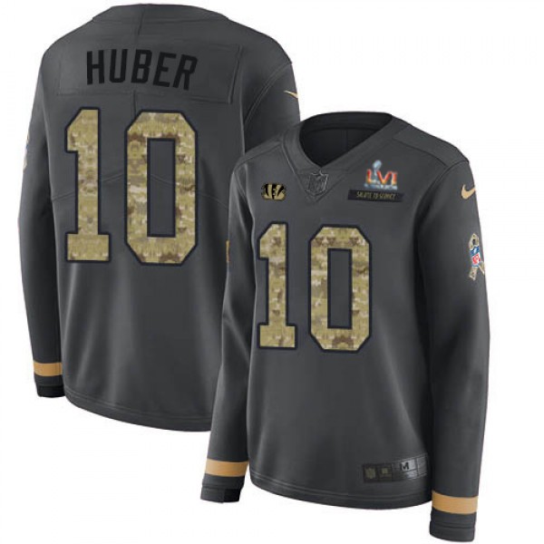 Nike Cincinnati Bengals #10 Kevin Huber Anthracite...