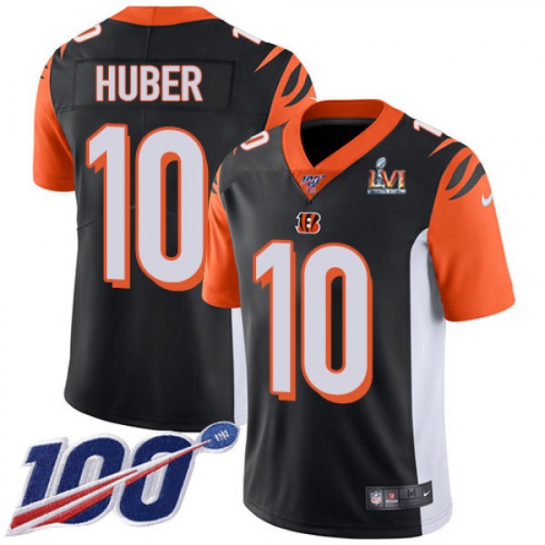 Nike Cincinnati Bengals #10 Kevin Huber Black Team...