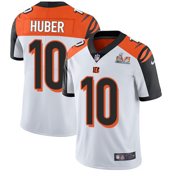 Nike Cincinnati Bengals #10 Kevin Huber White Supe...