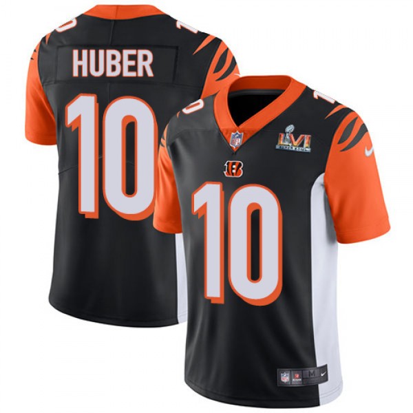 Nike Cincinnati Bengals #10 Kevin Huber Black Team...