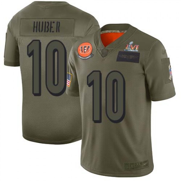 Nike Cincinnati Bengals #10 Kevin Huber Camo Super...