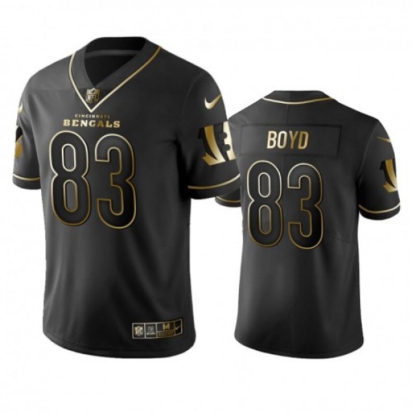 Cincinnati Bengals #83 Tyler Boyd Men's Stitc...