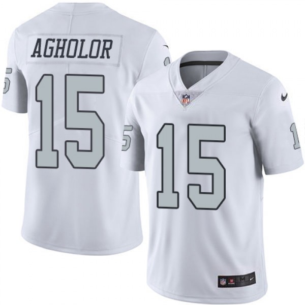 Nike Las Vegas Raiders #15 Nelson Agholor White Me...