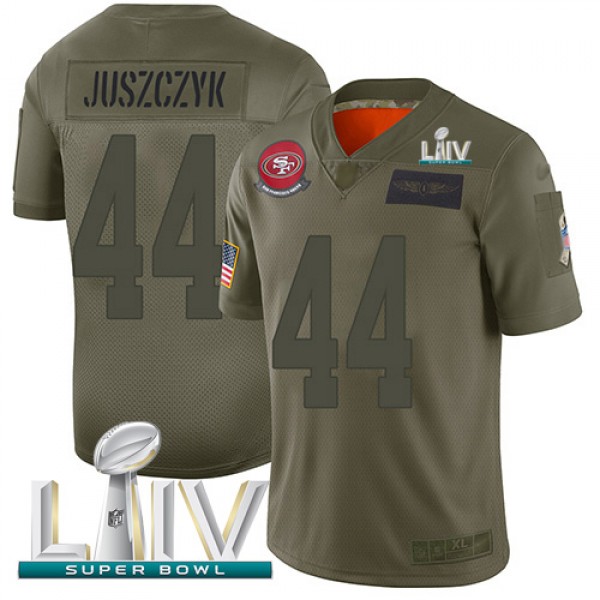 Nike San Francisco 49ers #44 Kyle Juszczyk Camo Su...