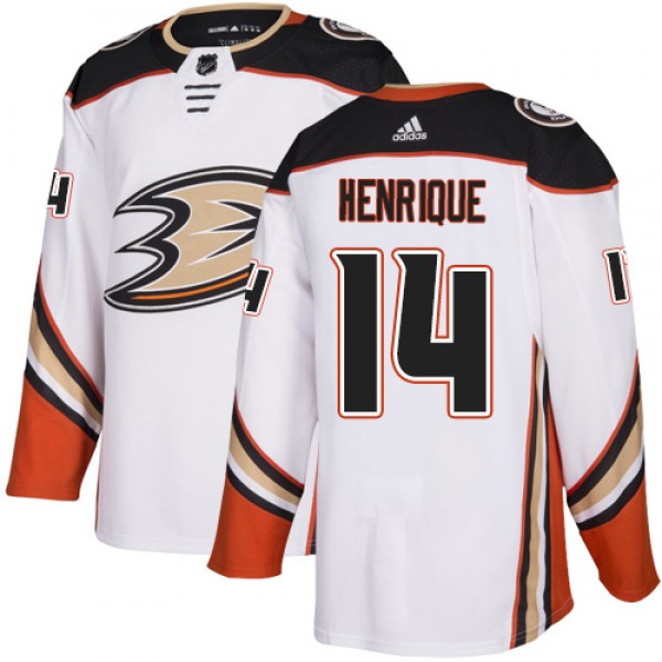 Adidas Anaheim Ducks #14 Adam Henrique White Road ...