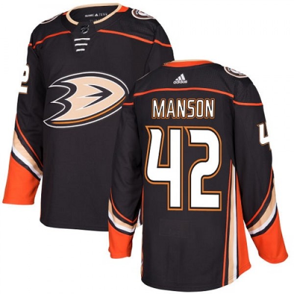Adidas Anaheim Ducks #42 Josh Manson Black Home Au...