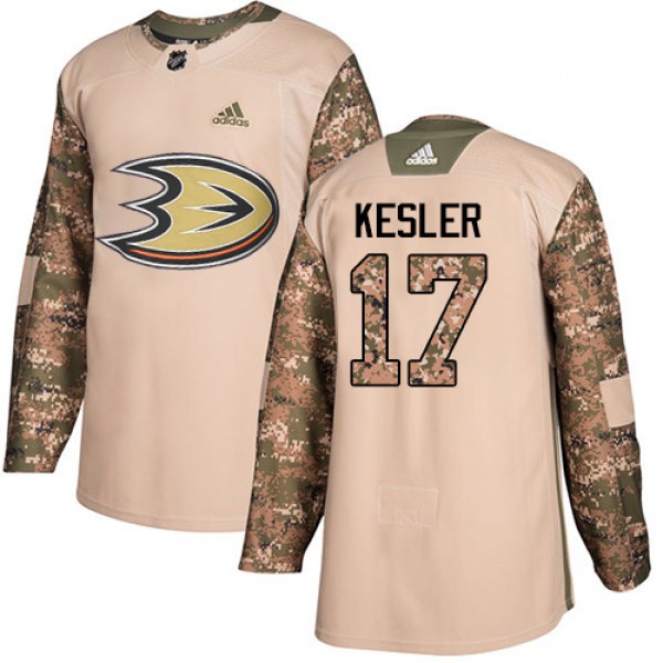 Adidas Anaheim Ducks #17 Ryan Kesler Camo Authenti...