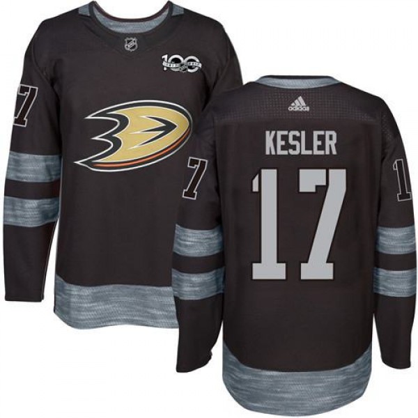 Adidas Anaheim Ducks #17 Ryan Kesler Black 1917-20...