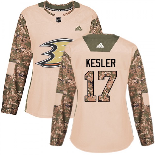 Adidas Anaheim Ducks #17 Ryan Kesler Camo Authenti...
