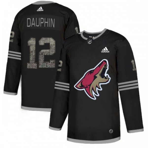 Adidas Arizona Coyotes #12 Laurent Dauphin Black A...