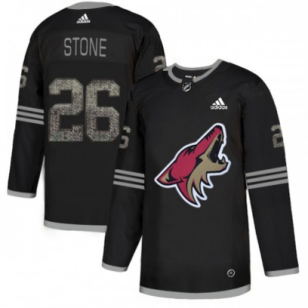 Adidas Arizona Coyotes #26 Michael Stone Black Aut...