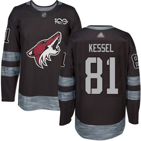 Adidas Arizona Coyotes #81 Phil Kessel Black 1917-...
