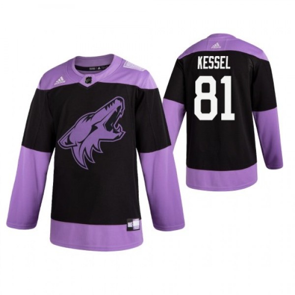 Adidas Arizona Coyotes #81 Phil Kessel Men's ...