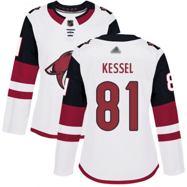 Adidas Arizona Coyotes #81 Phil Kessel White Road ...