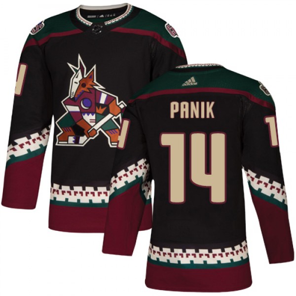 Adidas Arizona Coyotes #14 Richard Panik Black Alt...