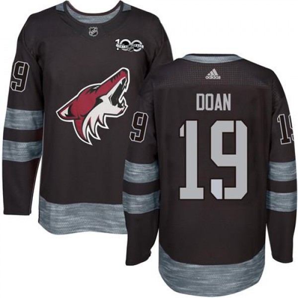 Adidas Arizona Coyotes #19 Shane Doan Black 1917-2...