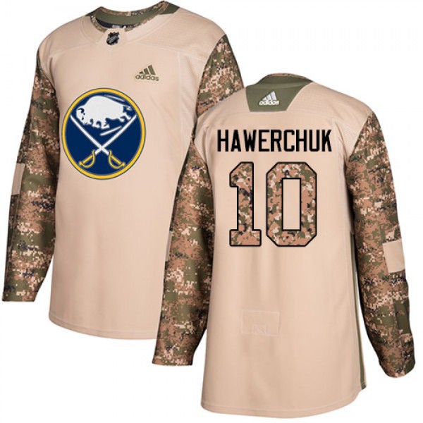 Adidas Buffalo Sabres #10 Dale Hawerchuk Camo Auth...