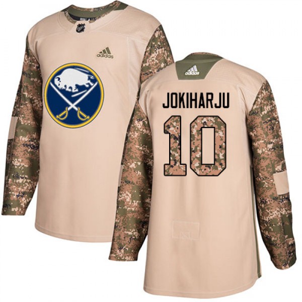 Adidas Buffalo Sabres #10 Henri Jokiharju Camo Aut...