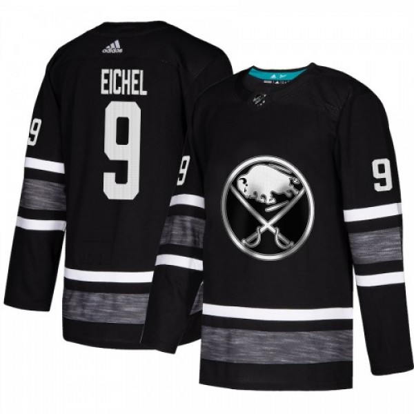 Adidas Buffalo Sabres #9 Jack Eichel Black Authent...