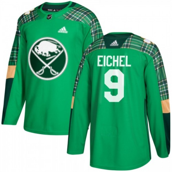 Adidas Buffalo Sabres #9 Jack Eichel adidas Green ...