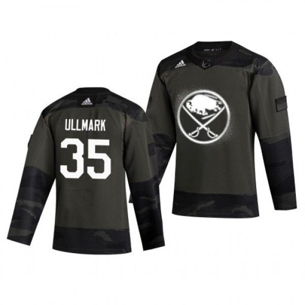 Buffalo Buffalo Sabres #35 Linus Ullmark Adidas 20...