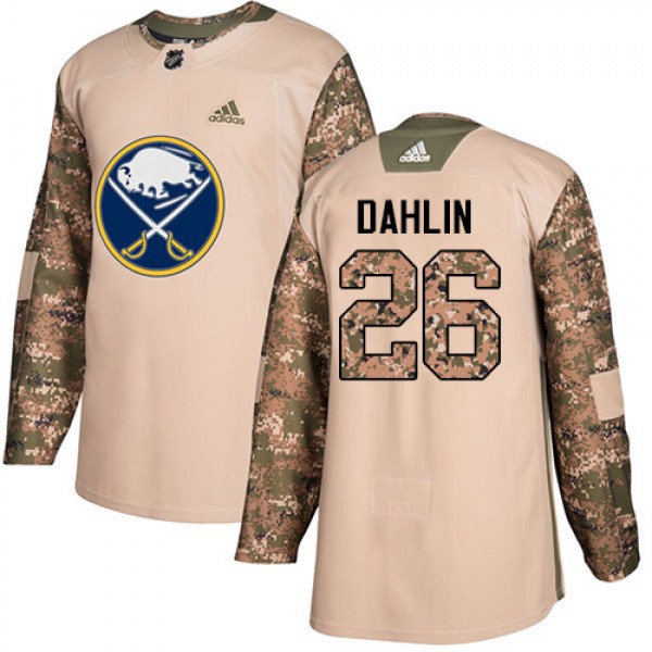 Adidas Buffalo Sabres #26 Rasmus Dahlin Camo Authe...