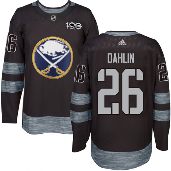 Adidas Buffalo Sabres #26 Rasmus Dahlin Black 1917...