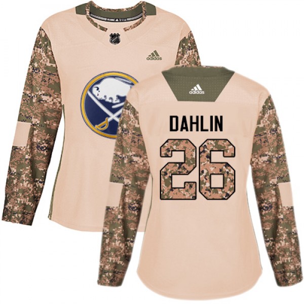 Adidas Buffalo Sabres #26 Rasmus Dahlin Camo Authe...