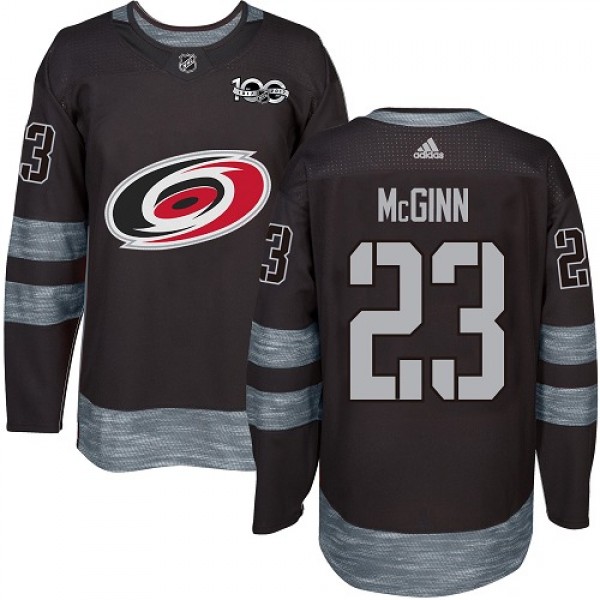 Adidas Carolina Hurricanes #23 Brock McGinn Black ...