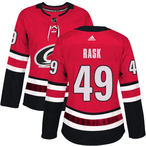 Adidas Carolina Hurricanes #49 Victor Rask Red Hom...