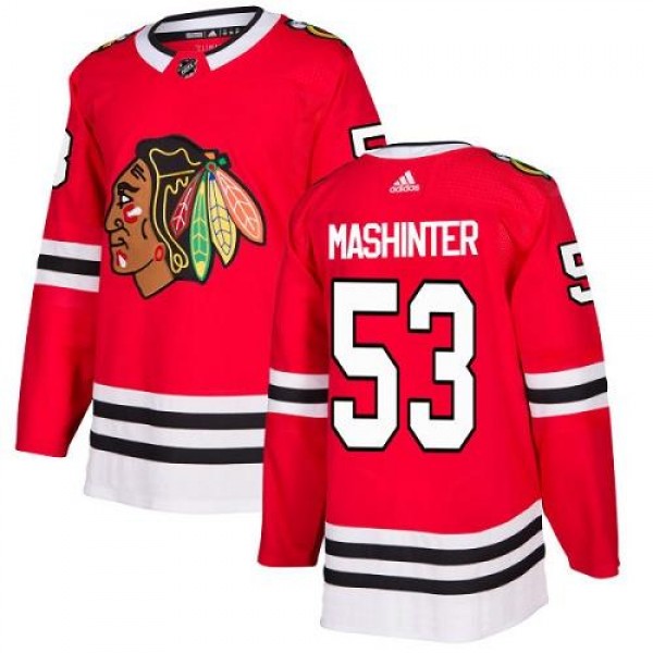 Adidas Chicago Blackhawks #53 Brandon Mashinter Re...