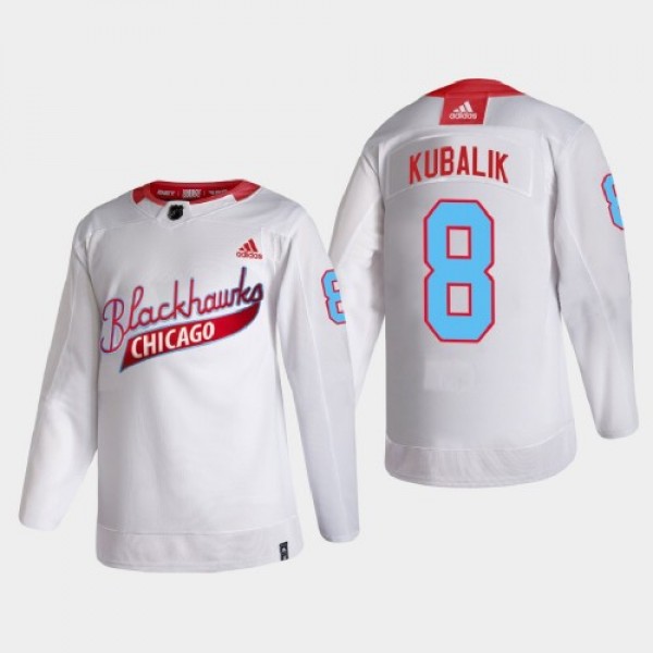 Chicago Chicago Blackhawks #8 Dominik Kubalik Men&...