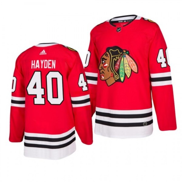 Chicago Chicago Blackhawks #40 John Hayden 2019-20...