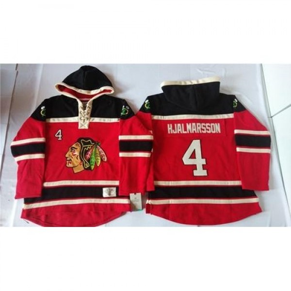 Chicago Blackhawks #4 Niklas Hjalmarsson Red Sawye...