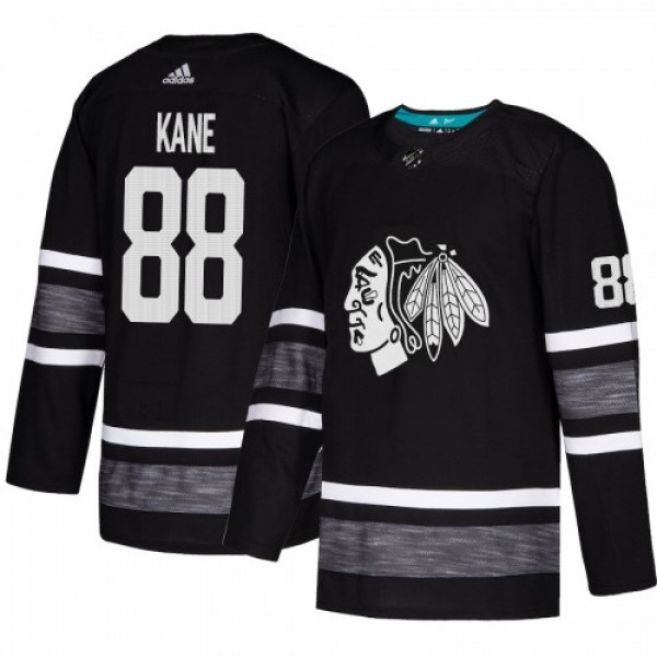 Adidas Chicago Blackhawks #88 Patrick Kane Black A...