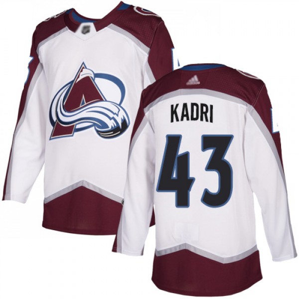 Adidas Colorado Avalanche #43 Nazem Kadri White Ro...