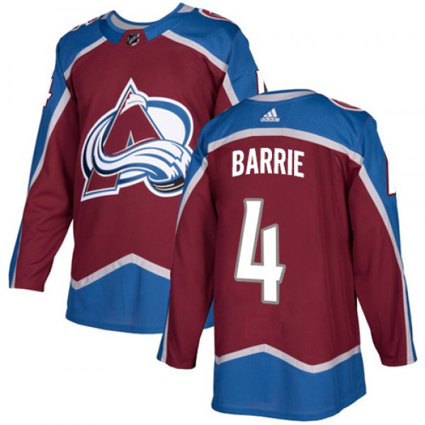 Adidas Colorado Avalanche #4 Tyson Barrie Burgundy...